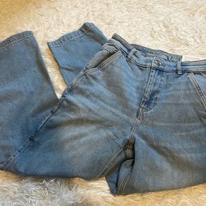 NWT cargo high rise jeans